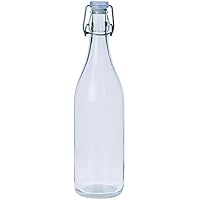 Excelsa recto imitación botella de cristal con tapa 1 LT.