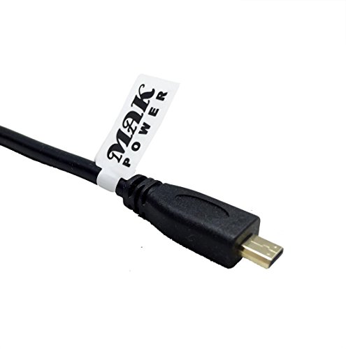 MAK POWER Micro HDMI Stecker auf VGA Buchse Video Converter Cable Adapter – Schwarz (MICRO HDMI ZU VGA) - 3