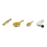 Mini Kamm, Föhn und Spiegel Modell Spielzeug, sieht schön und schick aus.