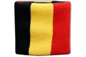 Digni® Poignet éponge avec Drapeau Belgique