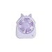 Produktbild Gxrzyclh Mini-Lüfter Wiederaufladbarer tragbarer USB-Lüfter Handheld-Lüfter 3-stufiger USB-Mini-handlicher Kleiner USB-Desktop-Lüfter-Kühler,Purple