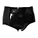 Produktbild Rubberfashion Latex Slip extra dick, Latexslip hochgeschnittene Unterhose Panty mit veredelter Oberfläche nicht chloriert für Frauen und Herren schwarz L