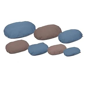 Karlie 707078 Designed by Lotte – Cojín Ovalado girco L: 112 cm B: 77 cm H: 10 cm, Color Azul