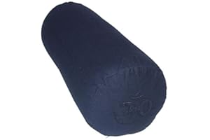 Tvamm-Lifestyle Yoga-Bolster Special, 65 x Ø 22 cm, Buchweizenschalen-gefüllt