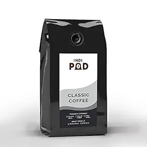 IndiPod, Classic Filter Coffee, Ground Coffee Powder, Pack Size - 250 gms