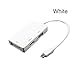 Price comparison product image Fliyeong Mini Display Port Thunderbolt to DVI VGA HDMI 1080P Adapter Compatible MacBook Pro/Air iMac White Durable and Useful