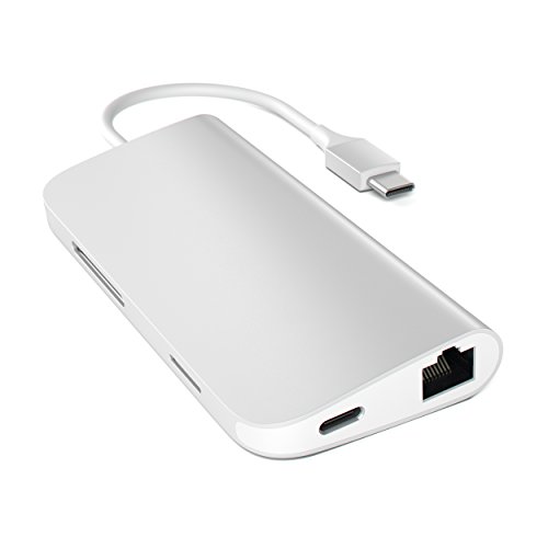 Satechi TYPE-C silver Multi-Port w/ 4K ethernet, ST-TCMAS (ethernet) - 3