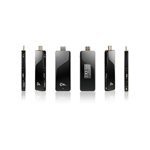 Mini PC – CSL PC on a Stick / Win 10 – Silent HDMI-Stick mit Intel QuadCore CPU 1833MHz, 32GB SSD, Intel HD Graphics, WLAN, USB, HDMI, microSD, Bluetooth, Windows 10 Home - 4