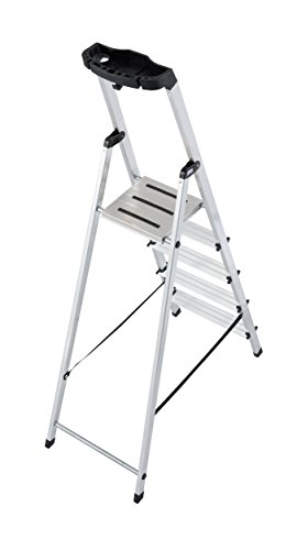 KRAUSE Stehleiter Safety, 1 Stück, 5 Stufen, 126337 - 2