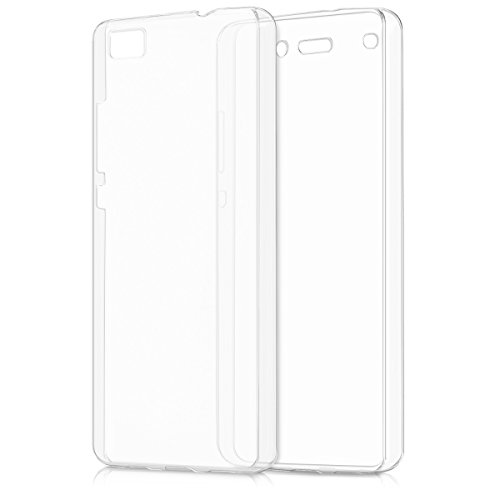 kwmobile Funda para Huawei P8 Lite 2015 - Carcasa Completa 360 de Silicona para m vil - Cover Doble Transparente reviews kwmobile Funda para Huawei P8 Lite 2015 - Carcasa Completa 360 de Silicona para m vil - Cover Doble Transparente