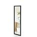 Produktbild Dripex Wandspiegel 33x119cm Spiegel unbrechbarer Garderobenspiegel Flurspiegel höhenverstellbarer Hängespiegel mit Haken 10 Jahre Garantie (Schwarz)