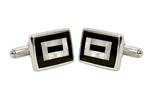 Beautiful Cufflink Sterling 925 Silver With Mother of Pearl Crafted imported for Men