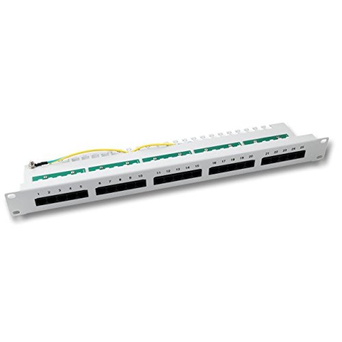 Helos CAT 3 ISDN-Patchpanel, 25-Port