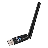 Schnittstelle USB 2.0 HB-Digital WLAN Stick mit Antenne: WLAN WiFi Adapter USB Stick Wireless Receiver für MAG 250 254 256 322 324 Gigablue Dreambox Opticum Venton bis zu 150 MBit/s 802.11b, 802.11g, 802.11n