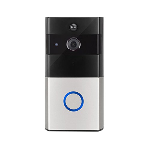 Preisvergleich Produktbild Providethebest DANMINI WF06 Home Security Wifi Türklingel 720P HD IR Drahtlose Fernsteuerungstürklingel Alarm für Android / IOS Weiß