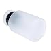 Leegoal(TM) 2 Pack Clear Refillable Liquid Push Down Alcohol Pumping Bottle Dispenser with Flip Top Cap Nail Art Acetone Polish Makeup Remover Manicure, 5.4 Oz