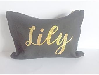 Personalised Bag Handmade makeup bag Gift for her Large Makeup Cosmetic Organiser Bag Canvas
