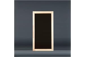 FINTEC Sauna Window Bronze Glass 490 x 890 mm