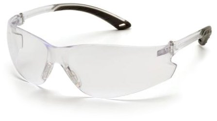 Pyramex Safety Itek S5810ST Antibeschlagbeschichtete Schutzbrille mit optimalem Seitenschutz / farblose Sichtscheiben / weiche Bügel