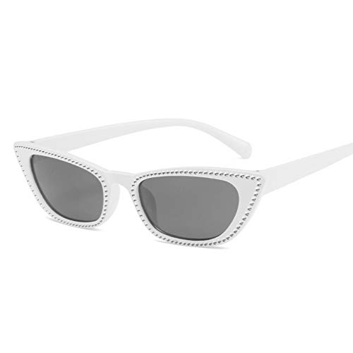 Preisvergleich Produktbild COOLEYE Sonnenbrillen Rahmen Sonnenbrille Frauen Imitation Diamant Kristall Sexy Damen Sonnenbrille Uv400 Linsen Brillen