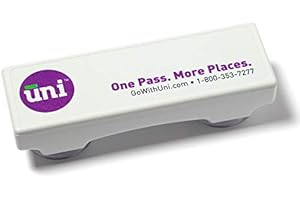 E-PASS Uni Prepaid Portable Toll Pass, Automatic Payment for Nonstop Travel Through 18 States