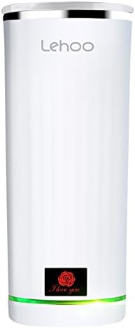 LIWUYOU Stainless Steel Magic Smart Touch Sensing White Insulated Mugs Cup with Lid, Color Display Temperature, Auto Remind Drink Water Function, Love & Rose