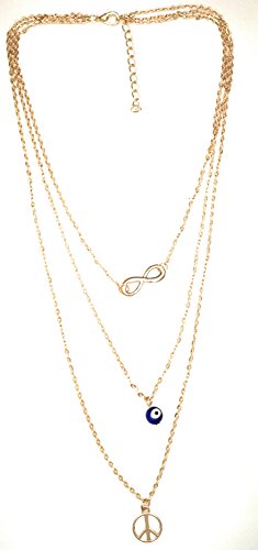 Layered Gold Chain Necklace for Women 