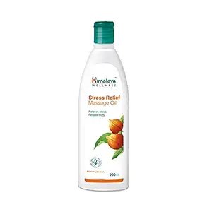 Himalaya Stress Relief Massage Oil, 200ml (Pack of 2)