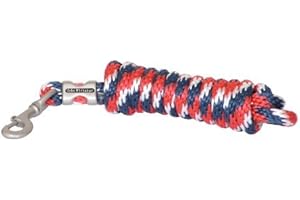 JOHN WHITAKER Whitaker - Horse Lead Rope Multi-Colour Red/White/Blue