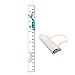 Produktbild gaeruite Baby Growth Chart Wandhängendes Lineal für Kinder mit 2 Skalen, 200 x 20 cm