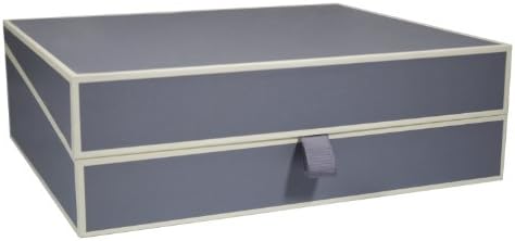 Private Document Box anthrazit +++ STORAGE BOX +++ Quality made by Semikolon