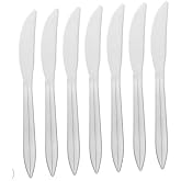 Pack of 100 Reusable Knives &ndash; 24 Hour Shipping &ndash; Reusable &ndash; High Strength, Reusable Cutlery for Birthdays, Picnics, Parties,