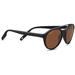 Serengeti 8592 Gafas, Unisex Adulto, Negro (Satin Black), M