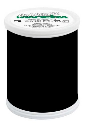 Bobbinfil No.60, schwarz 1000 m Stickunterfaden Profispule