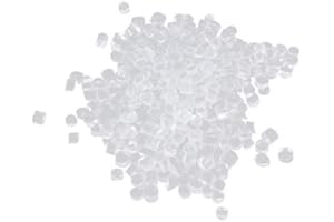 Verre de fusion, Verre Millefiori Rouge Fusion Thermique Glaçure Colorée Kit de Bloc de Verre Fondant à Chaud Micro-ondes Décoratif Kit d'Outils de Bijoux DIY pour Fusing[blanc]Matériel pour perles