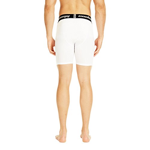 COOLOMG Herren Funktionshose Core Compression Hose Tights Lang Base Layer Sports S M L XL - 5