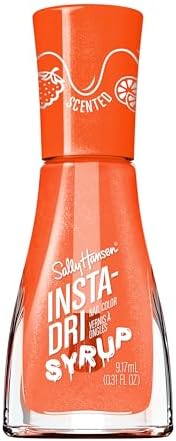Sally Hansen, Smalto Unghie Insta-Dri Syrup, ad Asciugatura Rapida, Effetto Manicure Professionale a Lunga Durata, Oozing Orange 138