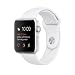 Produktbild Apple Watch Series 1, 38 mm, GPS, Aluminium Gehäuse, Silber mit Sport-Armband, Weiß, 2016