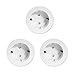 Produktbild BACKWORLD WLAN Smart Steckdose, Intelligente Plug WiFi fernbedienbar Kompatibel,mit Alexa und Google Home Kein Hub erforderlich mit App Steuerung überall und zu jeder Zeit,3pack