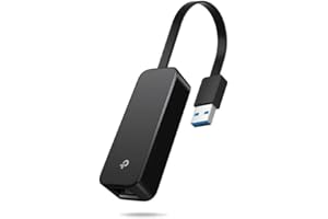 TP-Link UE306 Adattatore di Rete da USB 3.0 a Gigabit Ethernet 10/100/1000, Design Pieghevole e Portatile, Plug&Play in Nintendo Switch