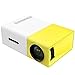 Produktbild LING NIAN Smartphone Mini Projektor, DP300 Portable LED Projektor, Unterstützung PC Laptop USB Stick USB/SD / AV/HDMI Tasche Projektor Video TV Film Party Spiel Home Entertainment Micro Projektor