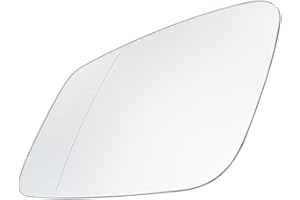 ZAYMDO Spiegelglas Heizbar Ersatz für BMW F20 F21 F22 F23 F30 F32 F33 F34 F35 F36 E84 F48 F49 F39, Türspiegelglas Außenspiegel Glas Asphärisch, Umkehrlinse Rückfahrglas Spiegel (Links)