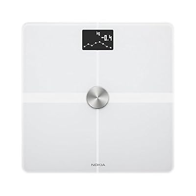Withings Nokia Body+ - Balance Wi-Fi avec analyse de la composition corporelle, blanche