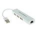 Rts™ Premium Quality USB RJ45 10/100Mbps Ethernet Network LAN Adapter Card with USB 3-Ports Hub - 2 Year Warranty with Rts (Radhey Techno Services) RS.498.00