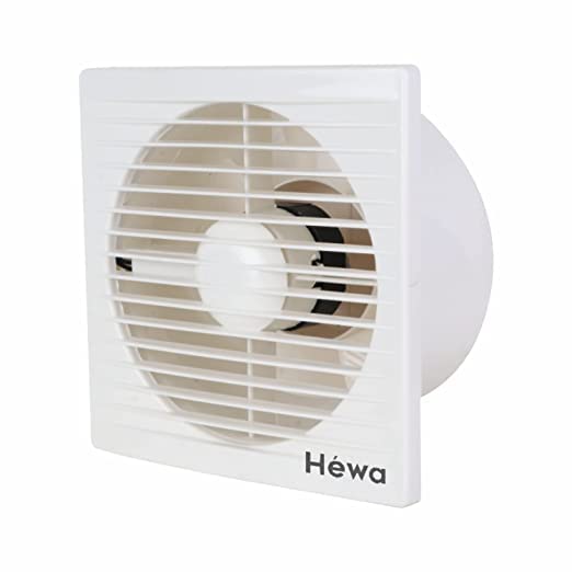 HEWA Onyx 6 inch 150mm Exhaust Fan HIGH SPEED 2000 RPM Copper motor (Ivory)