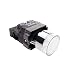 Produktbild BeMatik - Momentary Taste Push Button Schalter 22mm 1NO 400V 10A normalerweise geöffnet mit LED-Licht weißen