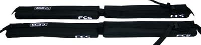 FCS Barre de toit Double Soft With Cam Lock FCS - Noir
