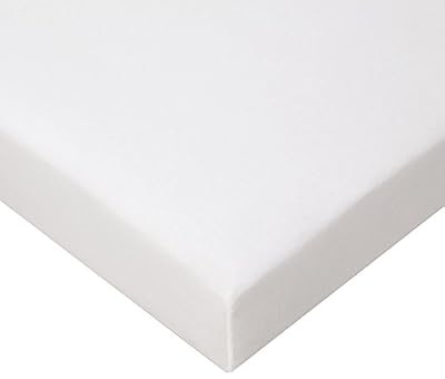 Easy dort Lot de 3 Draps housse Coton Bio pour lit berceau 40x80 - 2 coloris disponibles (Blanc)