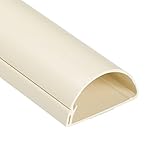La canaleta d-line maxi+ cubre los cables de la pared integrándose sutilmente a la decoración gracias a su perfil semicircular