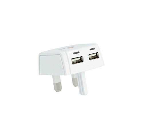 Skross UK USB Charger, weiß, 1.302700 - 3